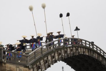 An array of costumes and elborate moves on display