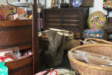 Handmade items for sale.