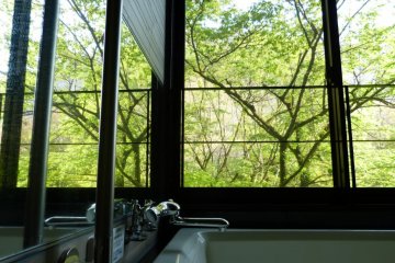 Bath in our room. There are also several other spa baths in the hotel