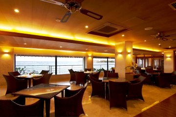 Kanro Restaurant at the Hyakuna Garan Resort