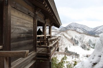 View from summit at Risshaku-ji Temple entirely justifies the journey 