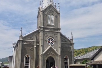Kapel Saikitsu chapel, yang sedang dipertimbangkan sebagai situs peninggalan budaya dunia oleh pemerintah