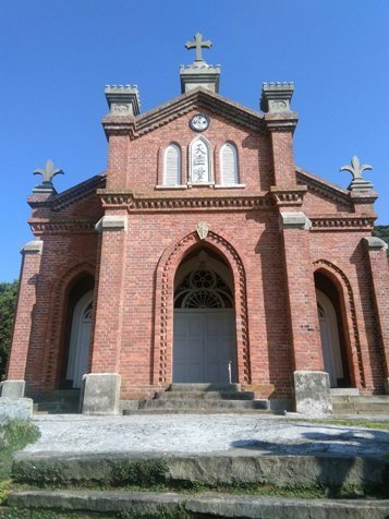 The church from the front