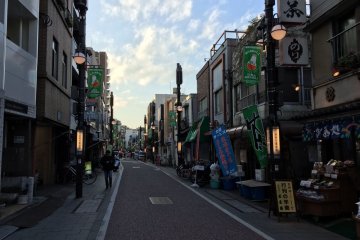 Part of the route between Tachiaigawa and Kita-Shinagawa stations