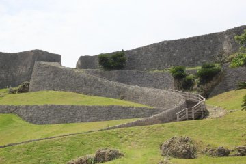 <p>A steep journey through time awaits visitors to Katsuren Castle Ruins</p>