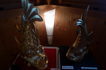 Some of the artifacts inside Inari Yagura