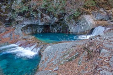 At times you can get very close to the falls 