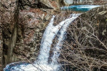  When viewed up close many of these falls look like water being poured into a pot