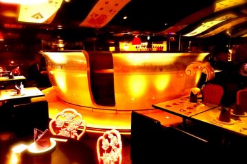 A tea-cup table for your tea party. The highlight of the main floor. Reservations are highly recommended.