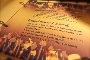 Menu Introduction. Due to popularity, guests are reminded of the strict (2) hour time limit, ¥600 cover charge, and 10% service charge that are added to the bill.