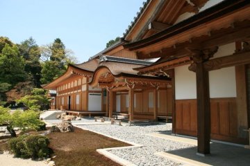 Destroyed by fire in 2003, the rebuilt Hojo is still most impressive