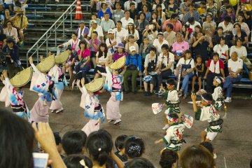 A lot of children participate as well!