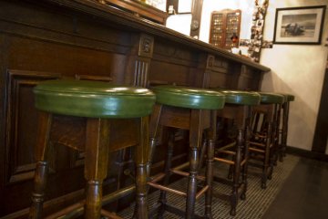 Fine craftsmanship makes for a comfortable place to relax
