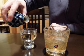 Japanese sake and fruit wine