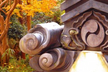 Okazaki's excellence in stone can be seen in the temples in the area