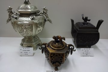 Takaoka-made incense burners
