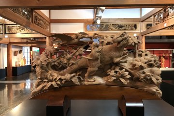 Traditional type of wood carving