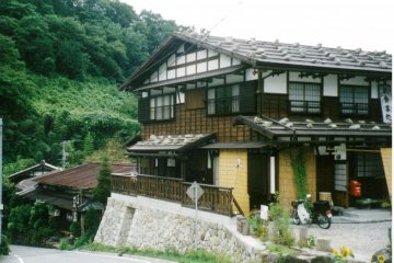 A homely guesthouse on the way to Tsumago