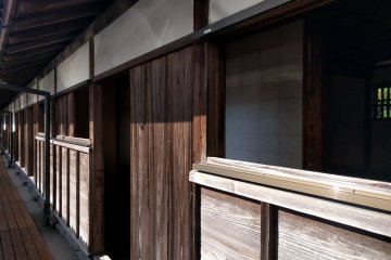 Historic nagaya situated on the hotel grounds