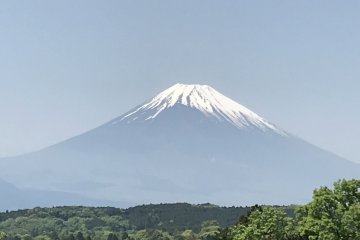 Mt. Fuji from Mishima Skywalk