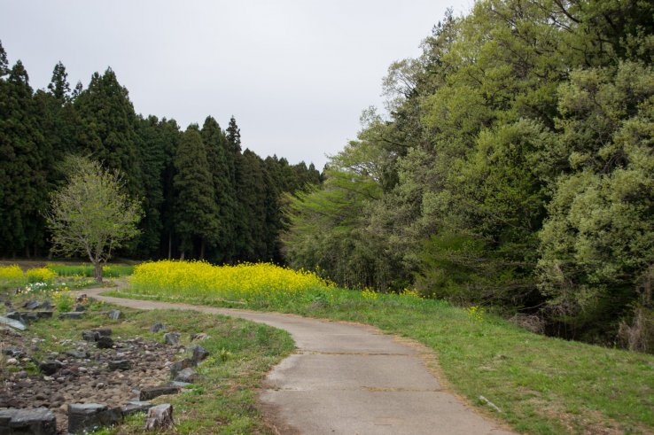 The area around the village can be easily explored on foot