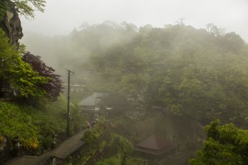 It's a tough climb up Yamadera but the view is worth the effort