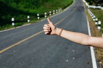 Hitchhiking has its own pitfalls, but if you're adventurous enough, you can give it a shot