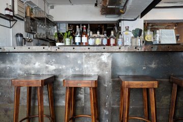 The interior here is fresh, bright and inviting