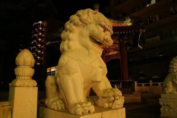 <p>Watching over Chinatown</p>