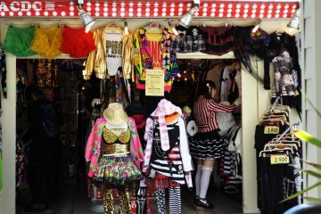 This Harajuku shop stocks an eclectic range of clothing