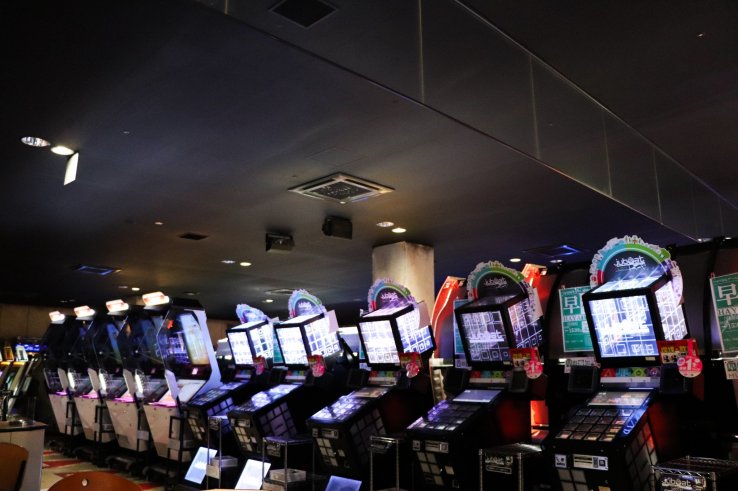 Other than the Walled City recreation, the warehouse is a full-functioning arcade.