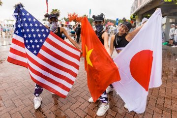 Headliner flags