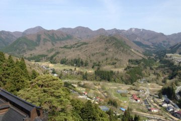 Another view of the valley visible on your return trip.