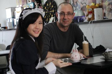 Merry Maid Café in Matsuyama