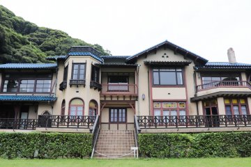 Kamakura Museum of Literature's architecture is European inspired.