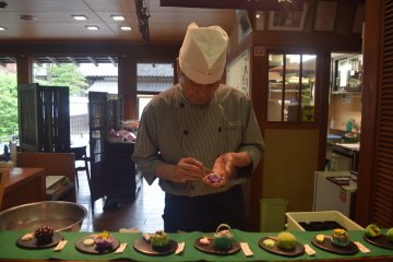 The master at work!
