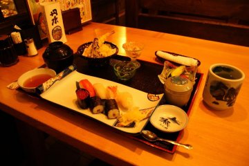 My meal has arrived!