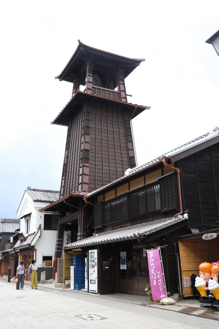 Tori no kane (Menara Lonceng) adalah simbol ikonik Kawagoe