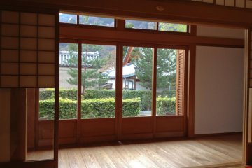 <p>Garden view from the room</p>