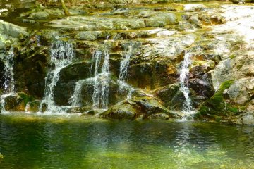 Lots of small falls along the river