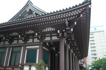 The main hall of the temple