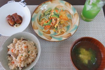 The meal is read, let's eat!
