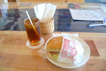 Enjoy a Delicious Trout Burger!