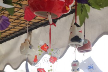 Goldfish are another common summer motif