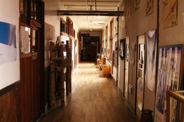 The old military school turned into an inn