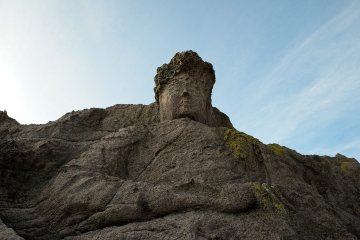 One of the 22 sculptures