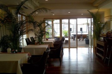 Restaurant on the second floor