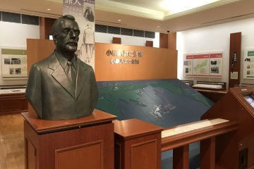 There is also an exhibition room dedicated to the writer Lafcadio Hearn