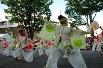 Yosakoi dancer