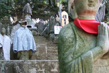 More unique statues near the temple